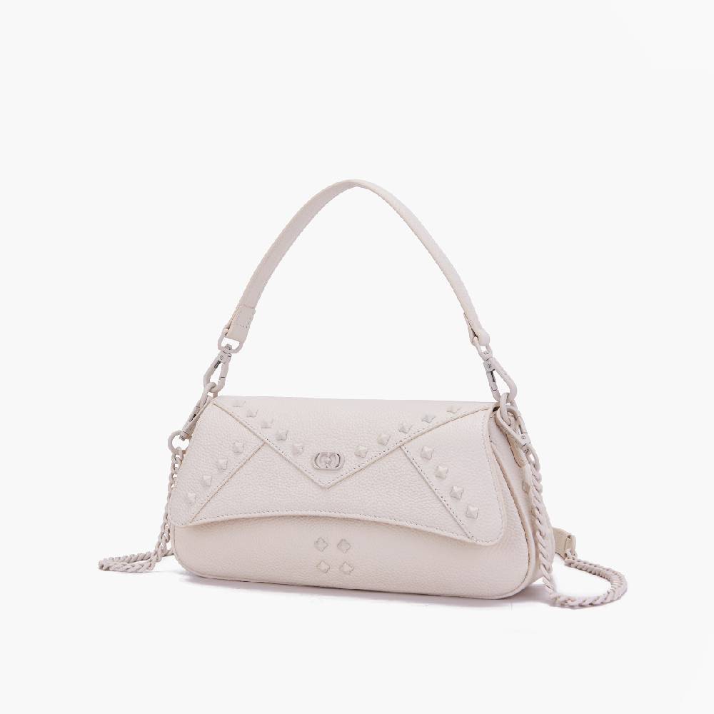 La Carrie BORSA A MANO FRIVOLOUS IVORY Sottocosto