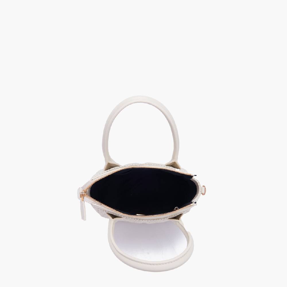 La Carrie MINI BORSA A MANO TOUCHY IVORY Offerta