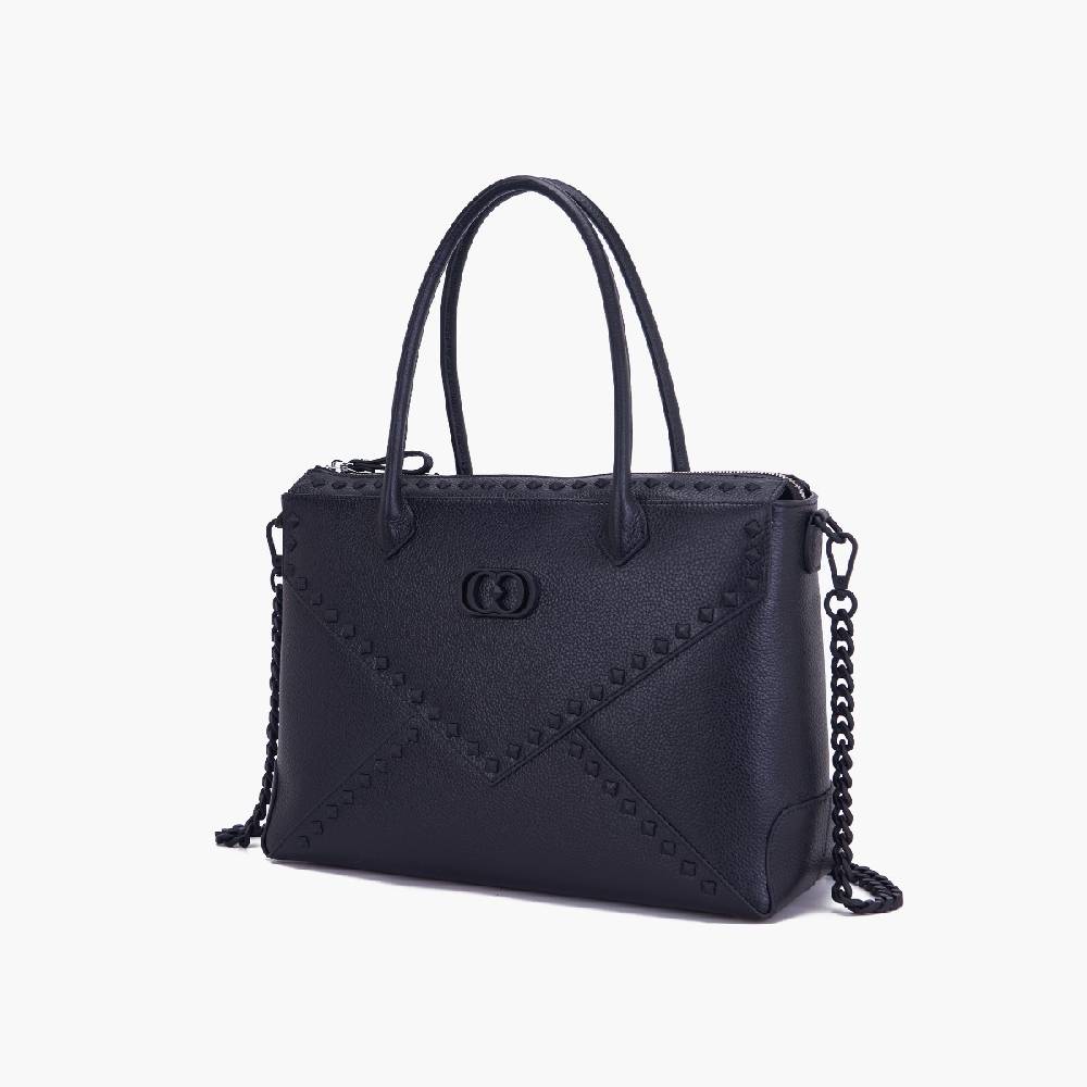 La Carrie BORSA A MANO FRIVOLOUS NERA Saldi Di Fabbrica