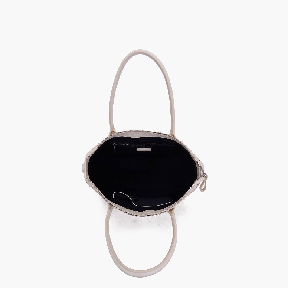 La Carrie BORSA A MANO FRIVOLOUS IVORY Vendite Flash