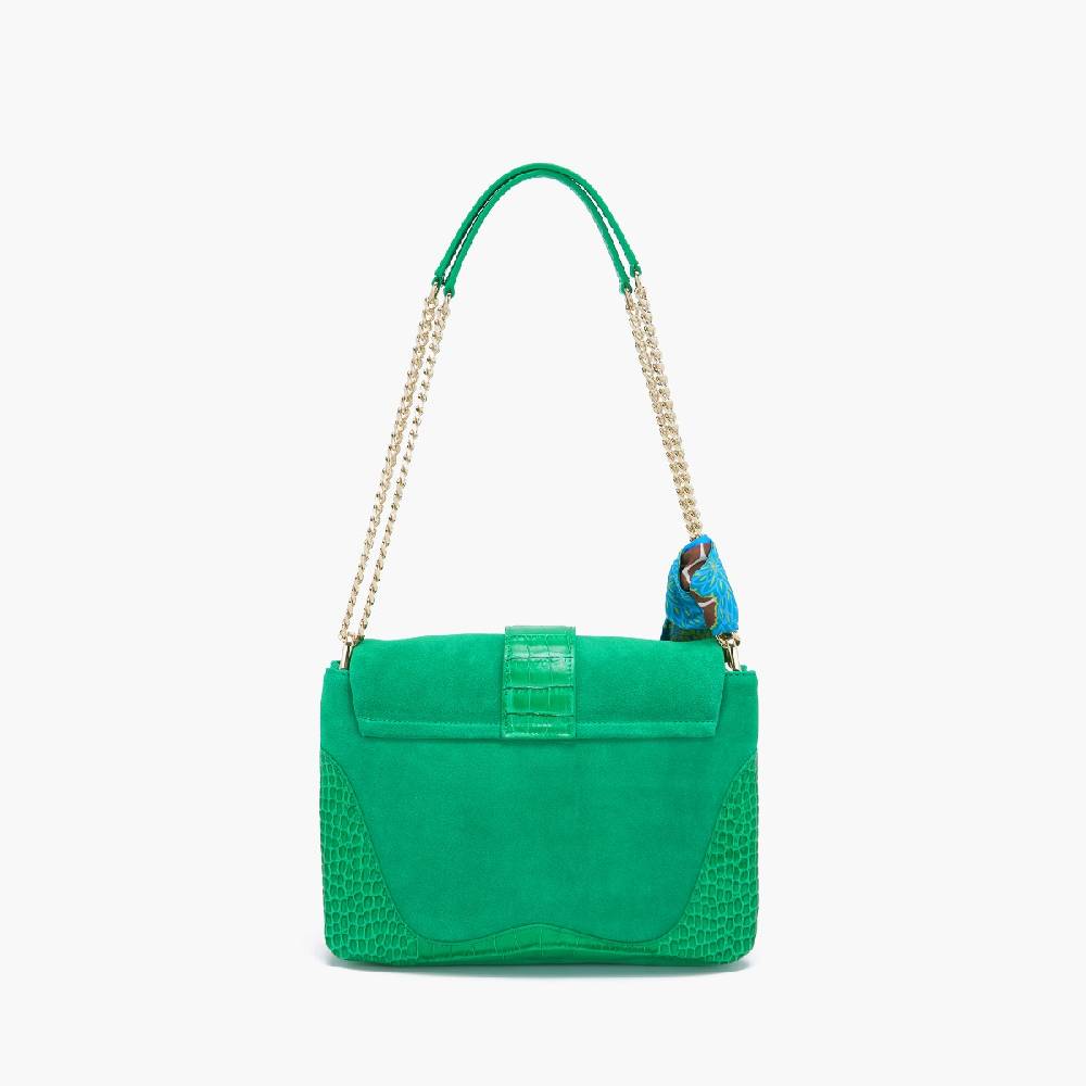 La Carrie BORSA A SPALLA TEMPEST GRASS Nuova