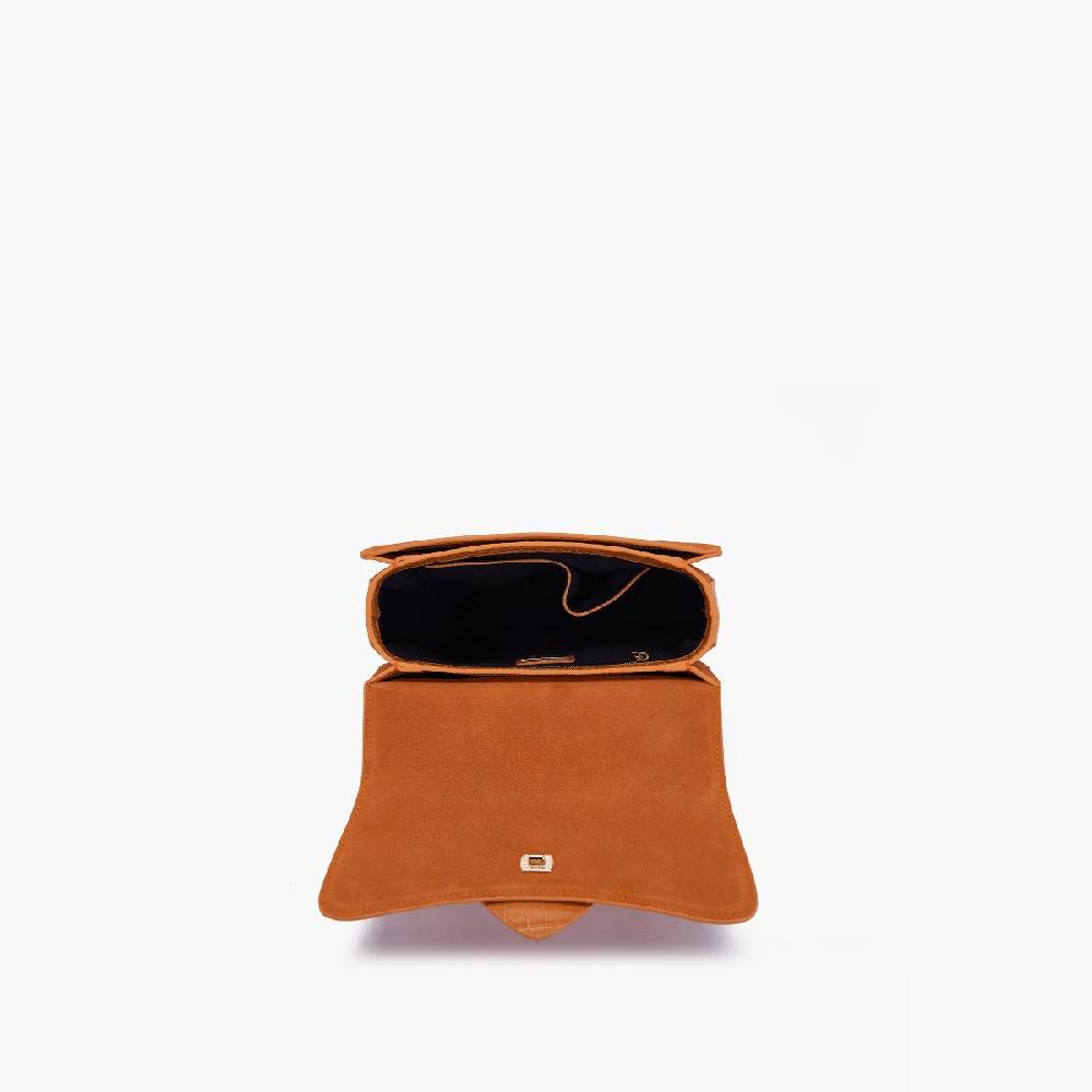 La Carrie BORSA A MANO TEMPEST ARANCIONE Nuovo
