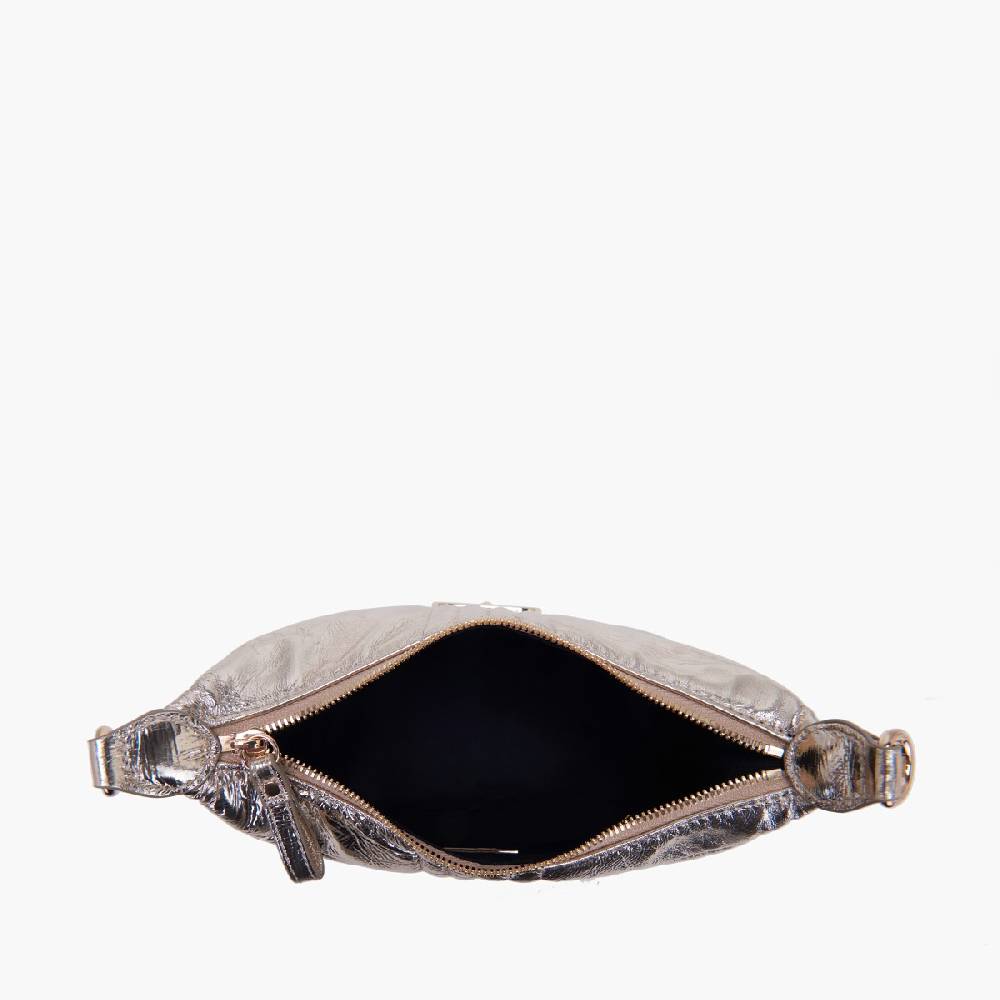 La Carrie MINI BORSA A SPALLA SHINY GOLD Pezzi Unici