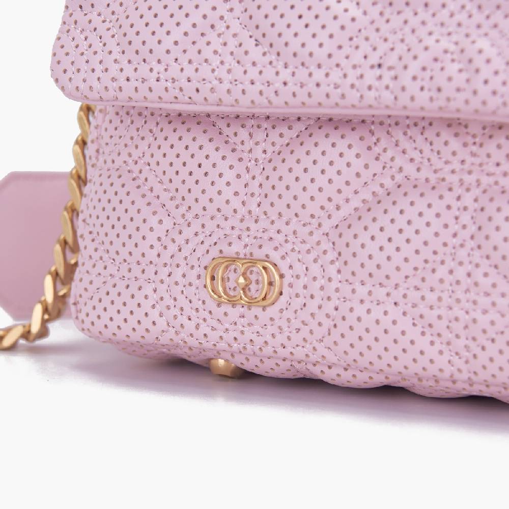 La Carrie BORSA A MANO TOUCHY PINK In Vendita