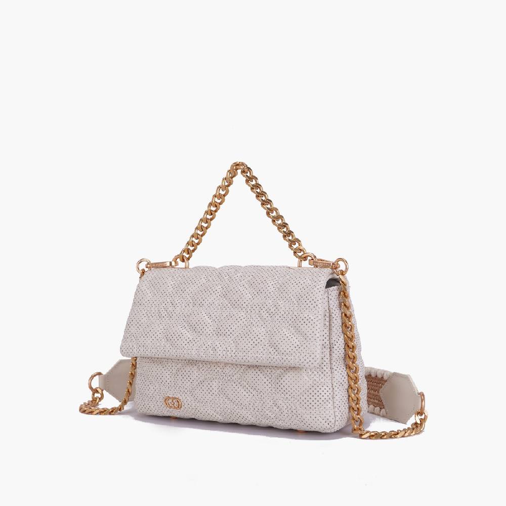 La Carrie BORSA A MANO TOUCHY IVORY Saldi