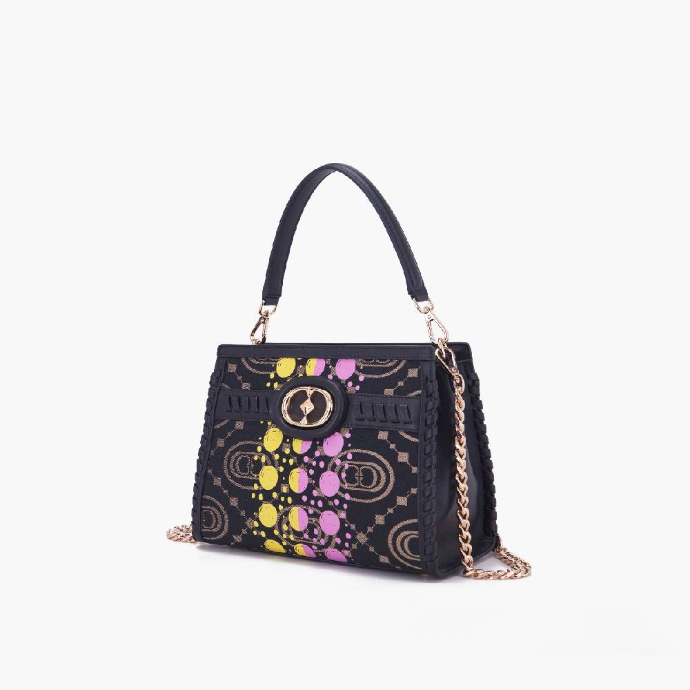 La Carrie BORSA SHOPPING MONOGRAM BLACK 2025