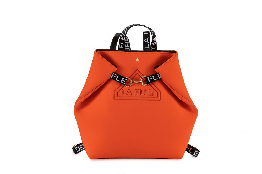 L.Pucci Ambre Tekno Fabric Orange Offerta