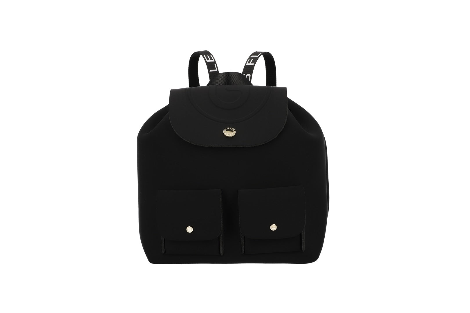 L.Pucci Beverly Tekno Fabric Black In Vendita