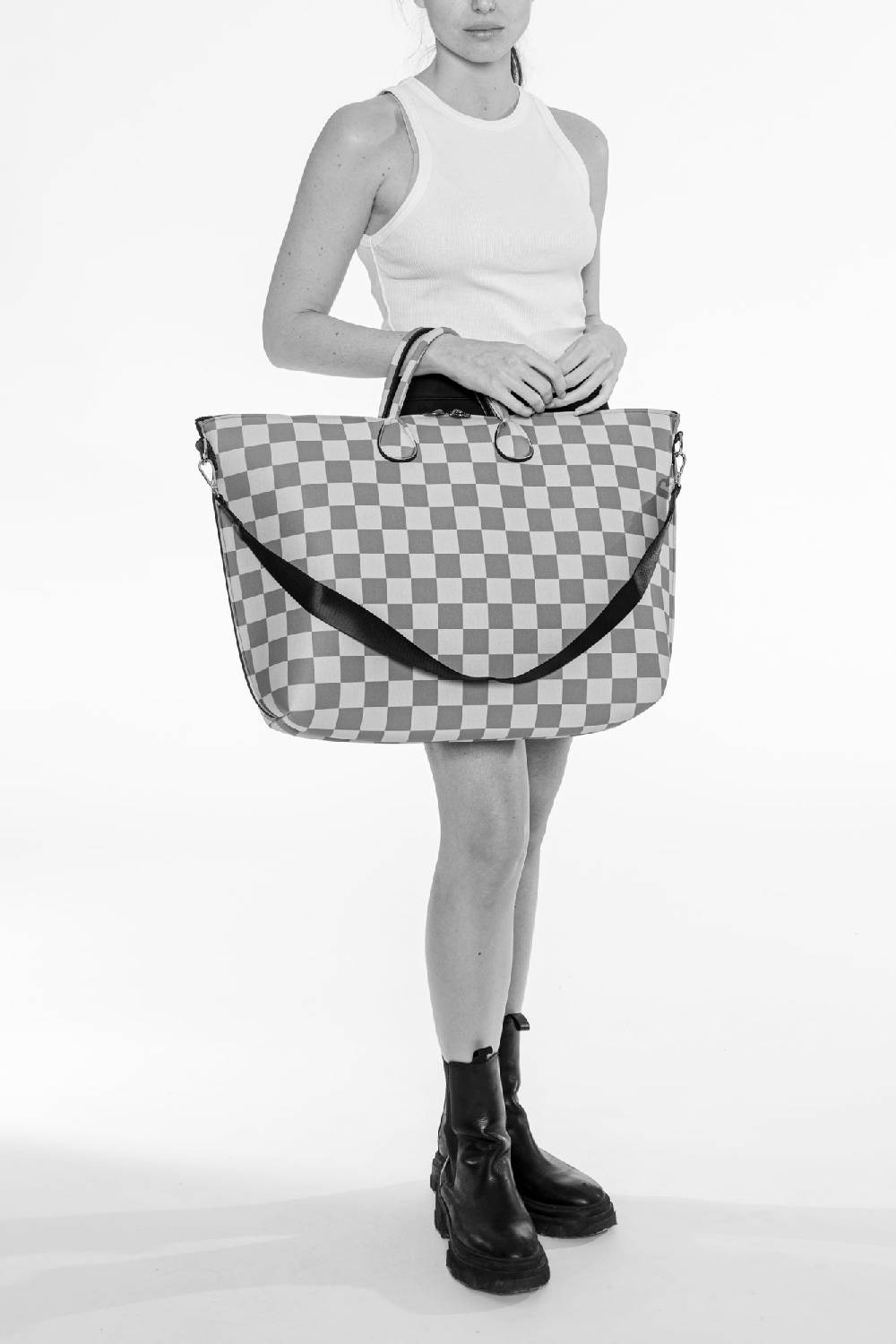 L.Pucci Madeira Tekno Fabric Black Acquista Ora