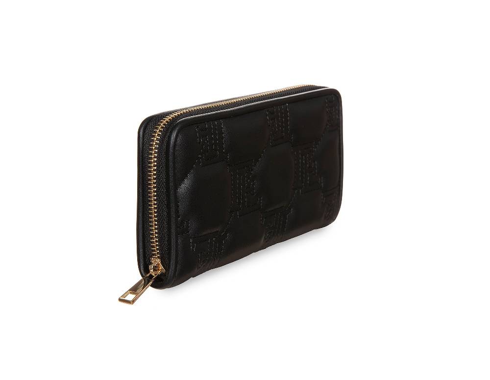 L.Pucci Placida Logo Black Wallet I Più Venduti