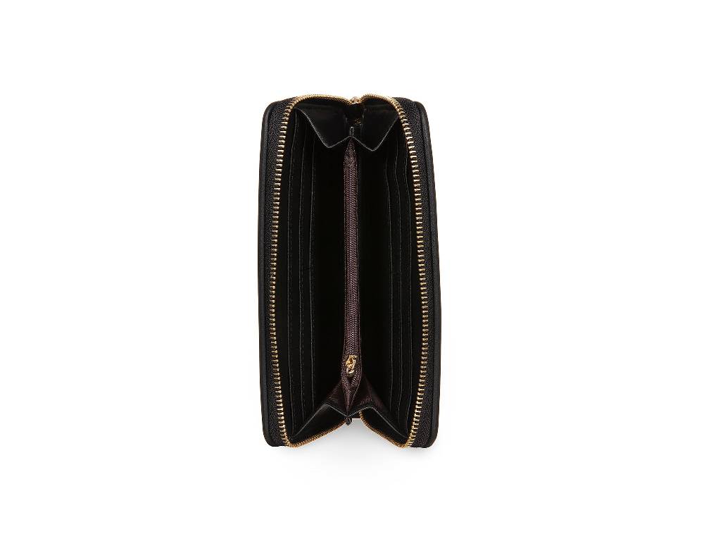 L.Pucci Placida Logo Black Wallet I Più Venduti