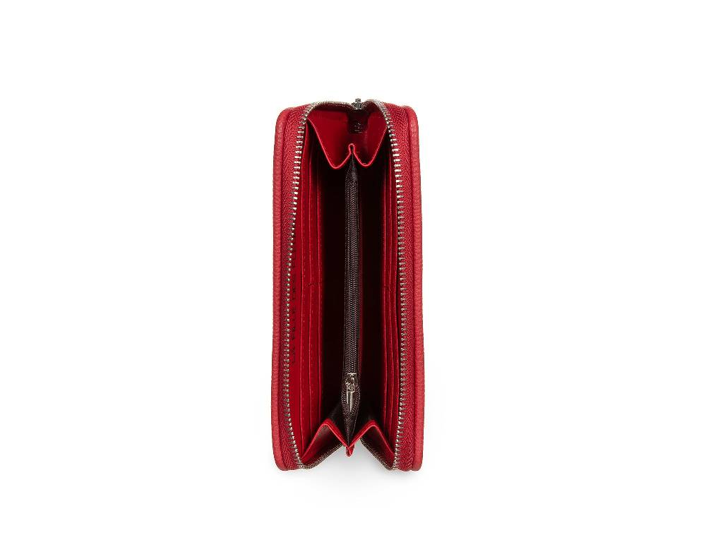 L.Pucci Placida Cervo Pomegranate wallet Outlet