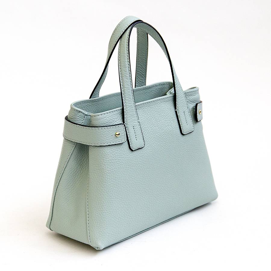 Laura Di Maggio BERRY – Bauletto in pelle menta Spedizione Gratuita