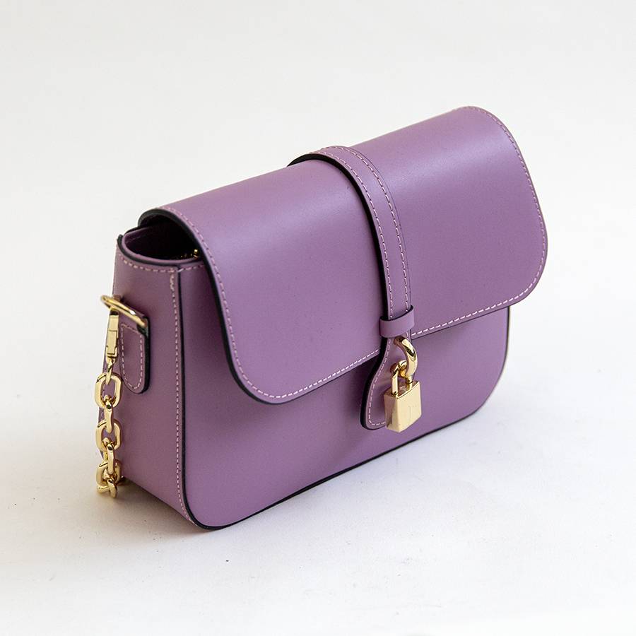 Laura Di Maggio DEA – Postina in pelle elegant lilla Convenienza