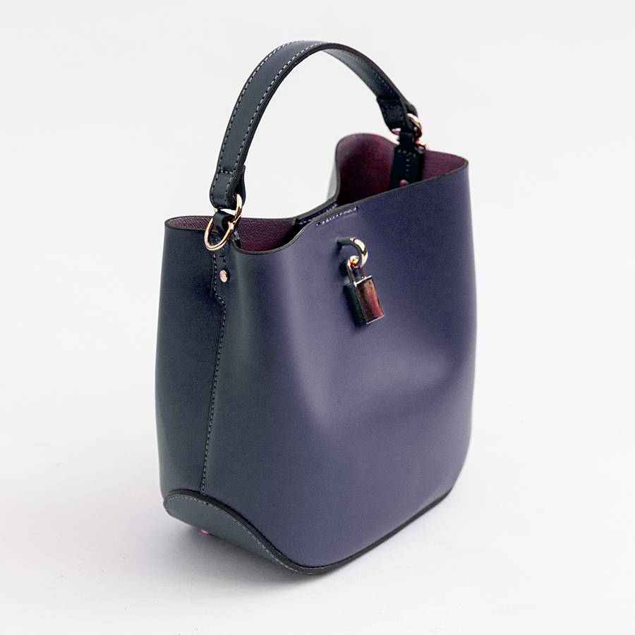 Laura Di Maggio WAVE – Borsa in pelle elegant blu notte Novità