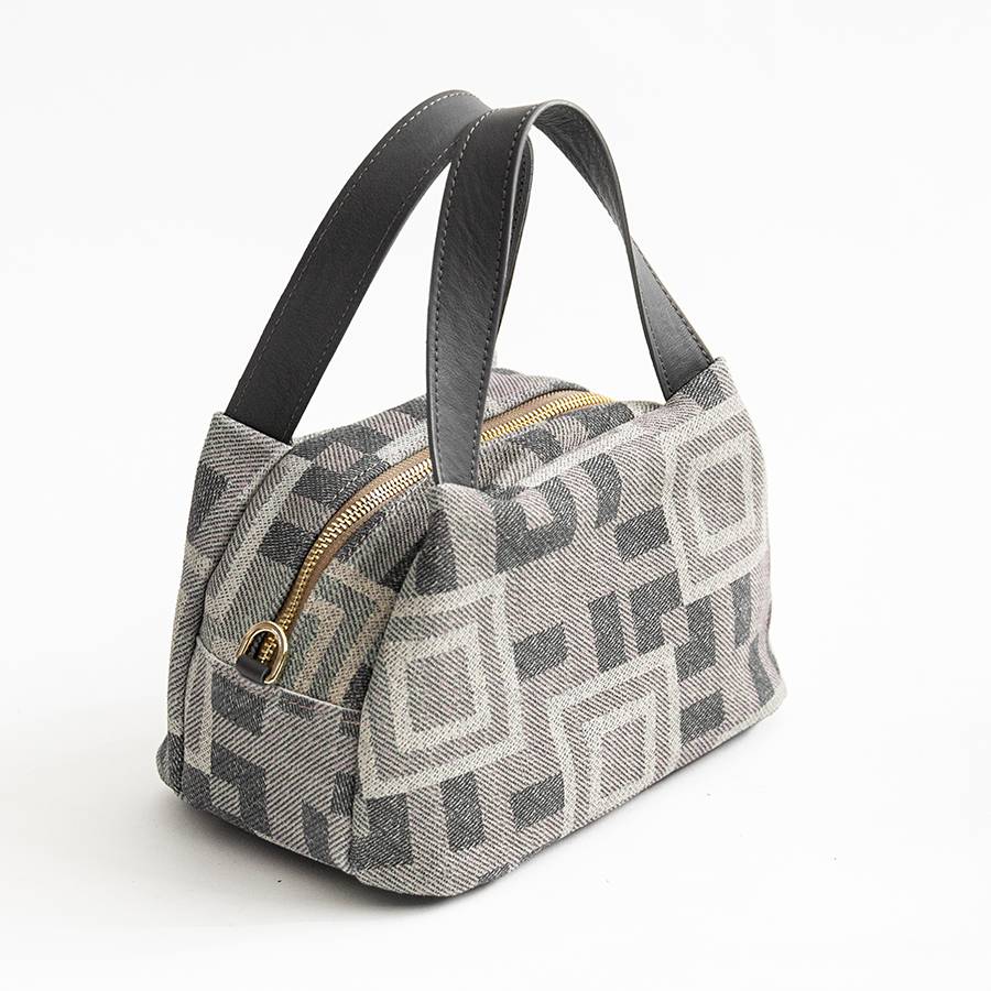 Laura Di Maggio FANTASY – Bauletto in camoscio stampato taupe Offerta