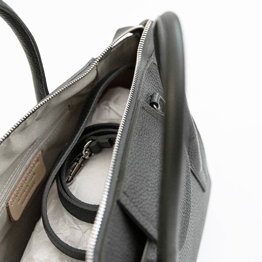Laura Di Maggio AMELIE – bauletto in pelle dollaro grigio Soddisfazione Garantita
