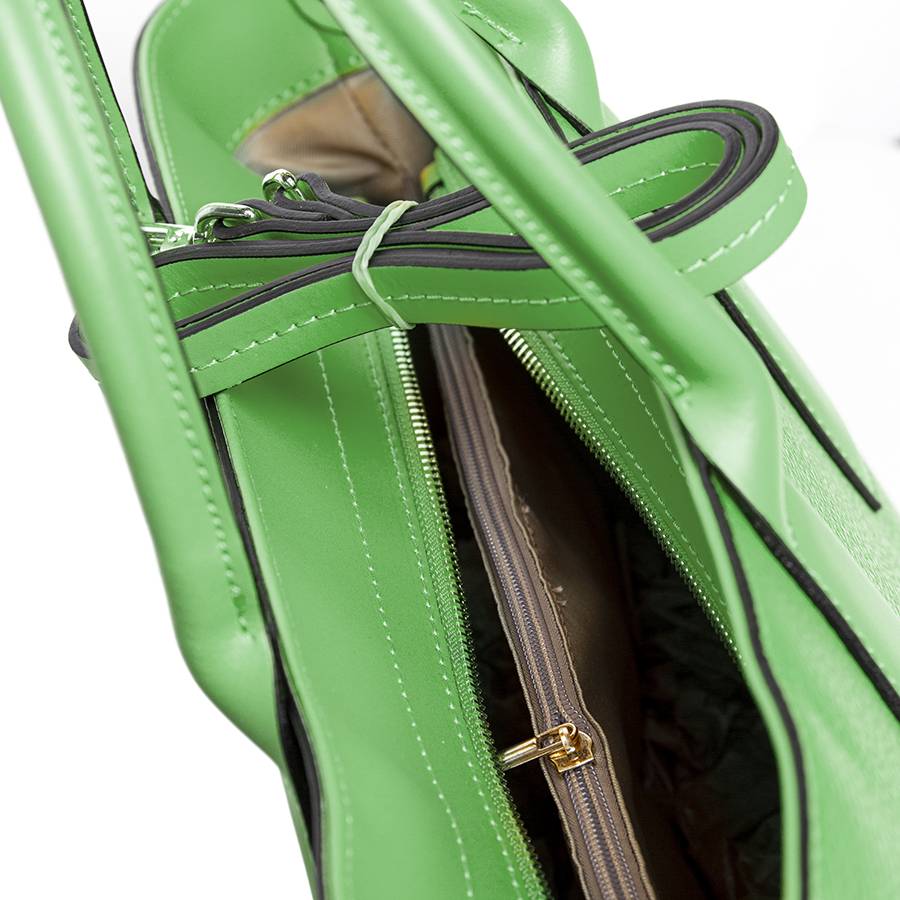 Laura Di Maggio ELISE – Shopper in dollaro verde Prezzo Ridotto