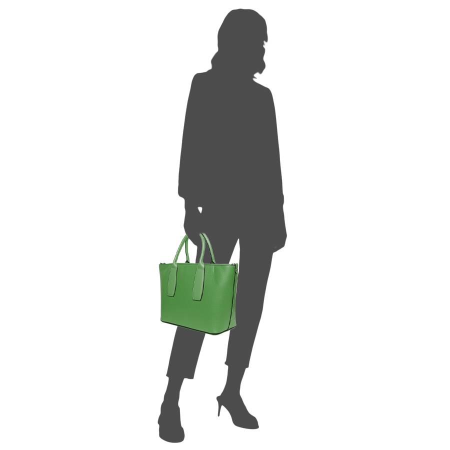 Laura Di Maggio ELISE – Shopper in dollaro verde Prezzo Ridotto