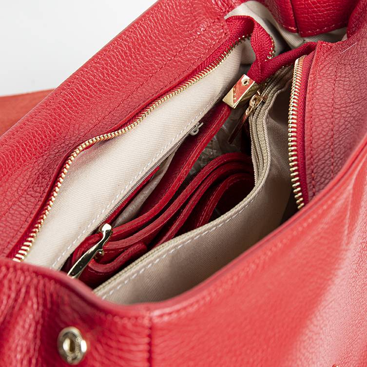 Laura Di Maggio BROOKE – Postina in pelle dollaro rosso Convenienza
