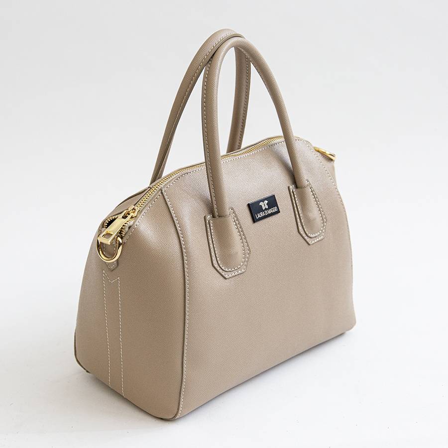 Laura Di Maggio ZAIRA – bauletto in palmellato beige Italy
