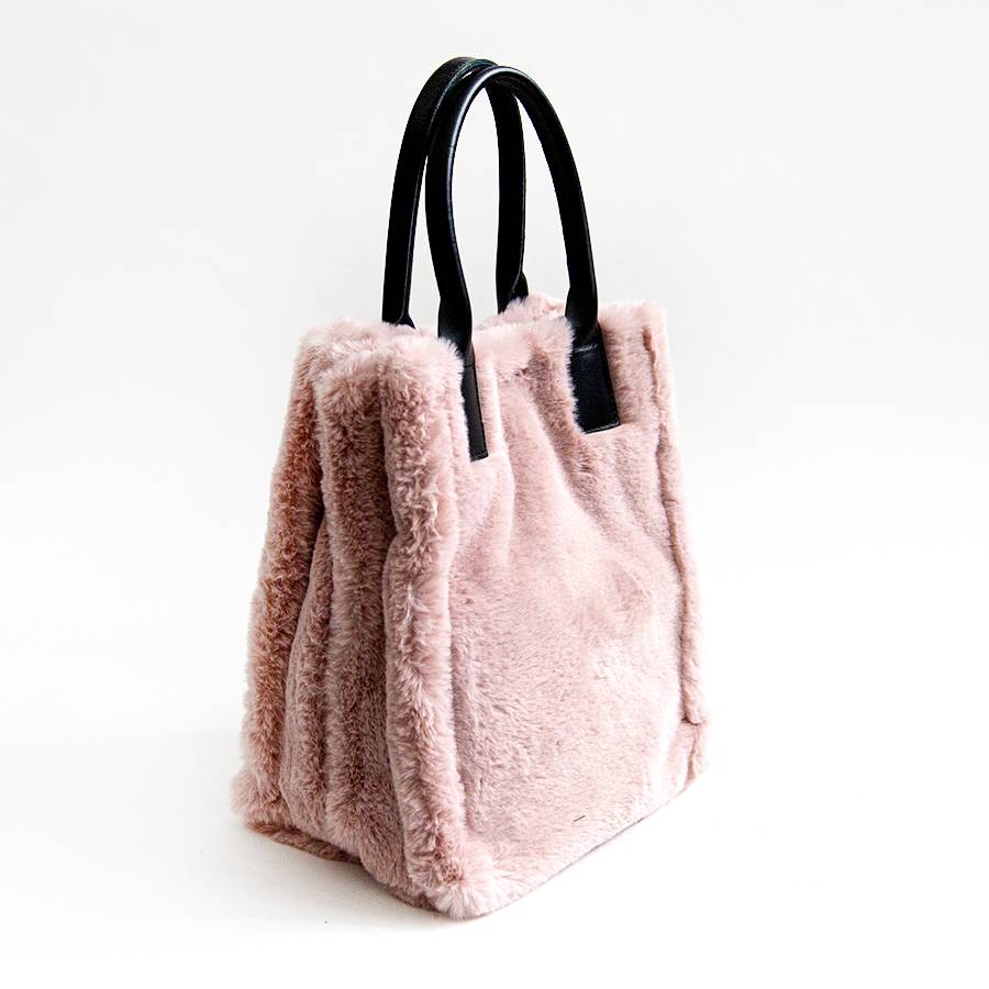 Laura Di Maggio TRUDY BIG – shopping in ecopelliccia rosa Vendita