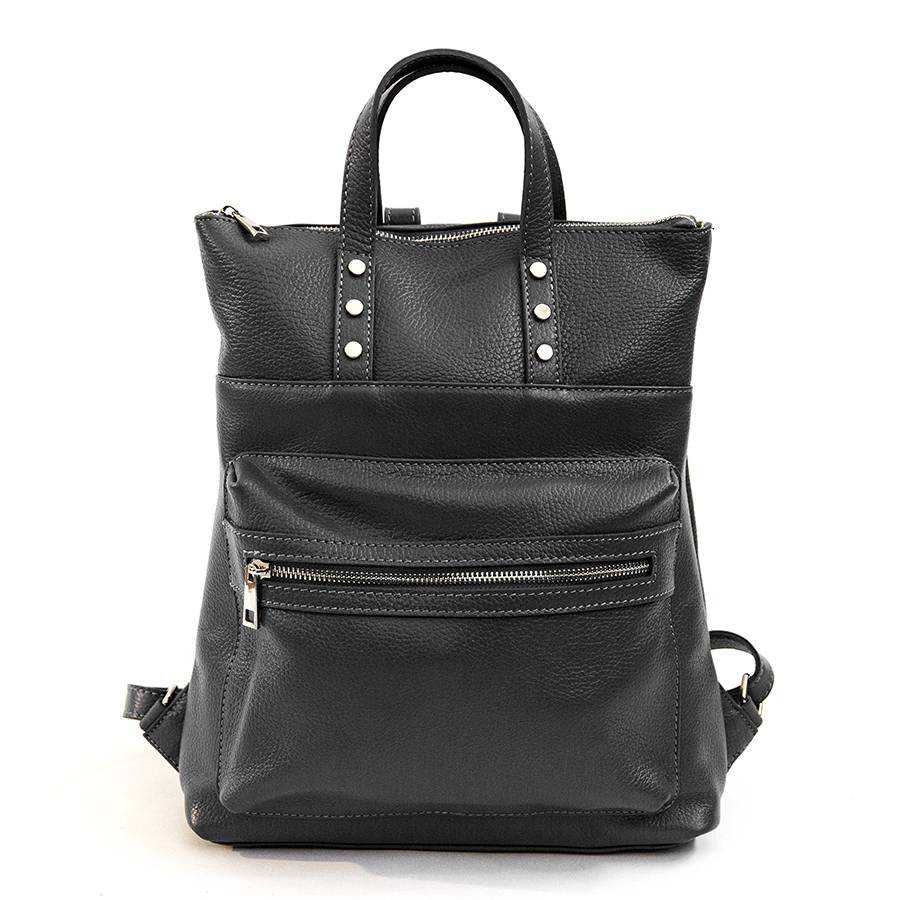 Laura Di Maggio YALE – Zaino in pelle nero Pezzi Unici