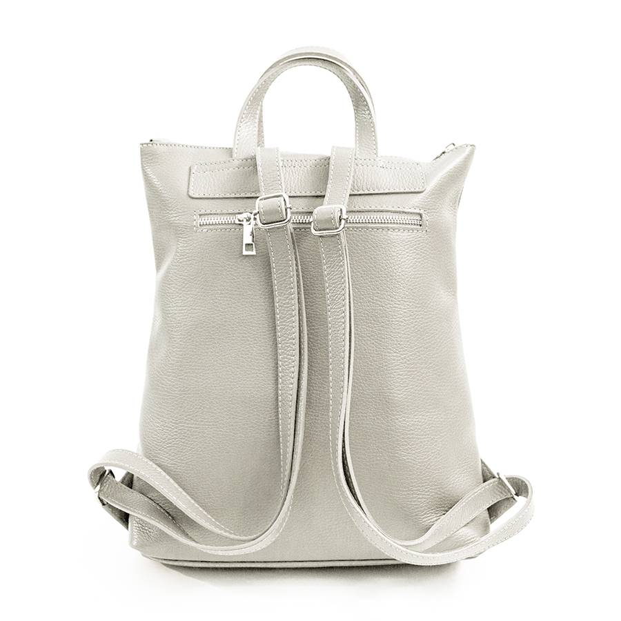 Laura Di Maggio YALE – Zaino in pelle latte Qualità Garantita