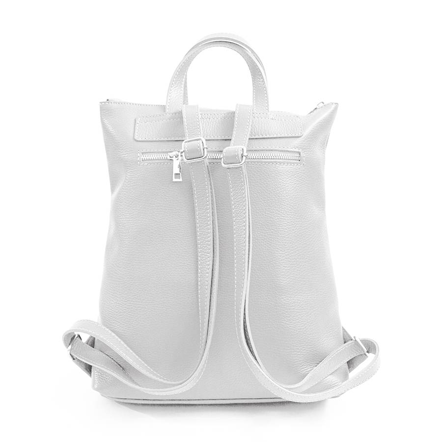 Laura Di Maggio YALE – Zaino in pelle bianco Negozi Online