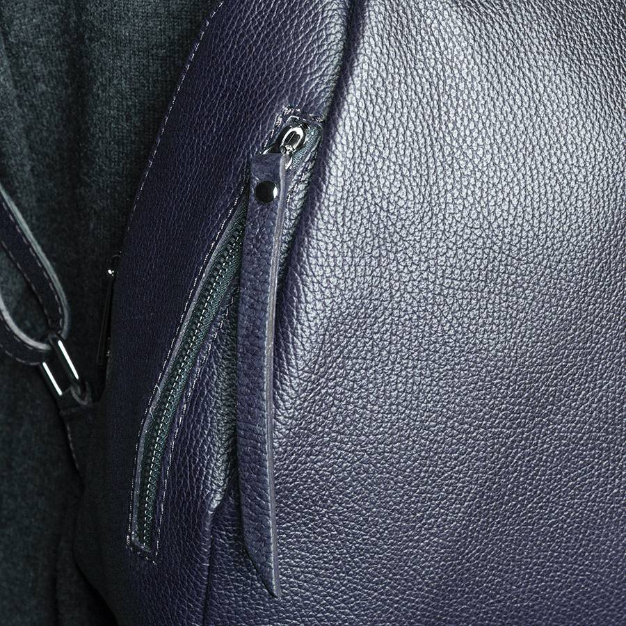 Laura Di Maggio ZIP – zainetto in pelle dollaro blu notte Convenienza