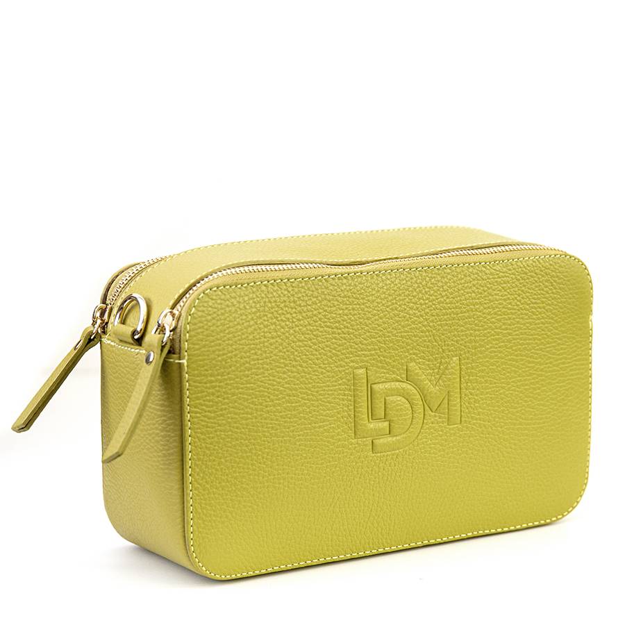 Laura Di Maggio LOIS – Saponetta in pelle dollaro stampata lime Negozi Online