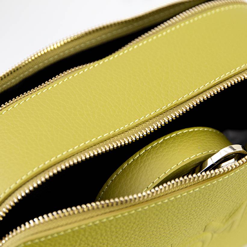 Laura Di Maggio LOIS – Saponetta in pelle dollaro stampata lime Negozi Online