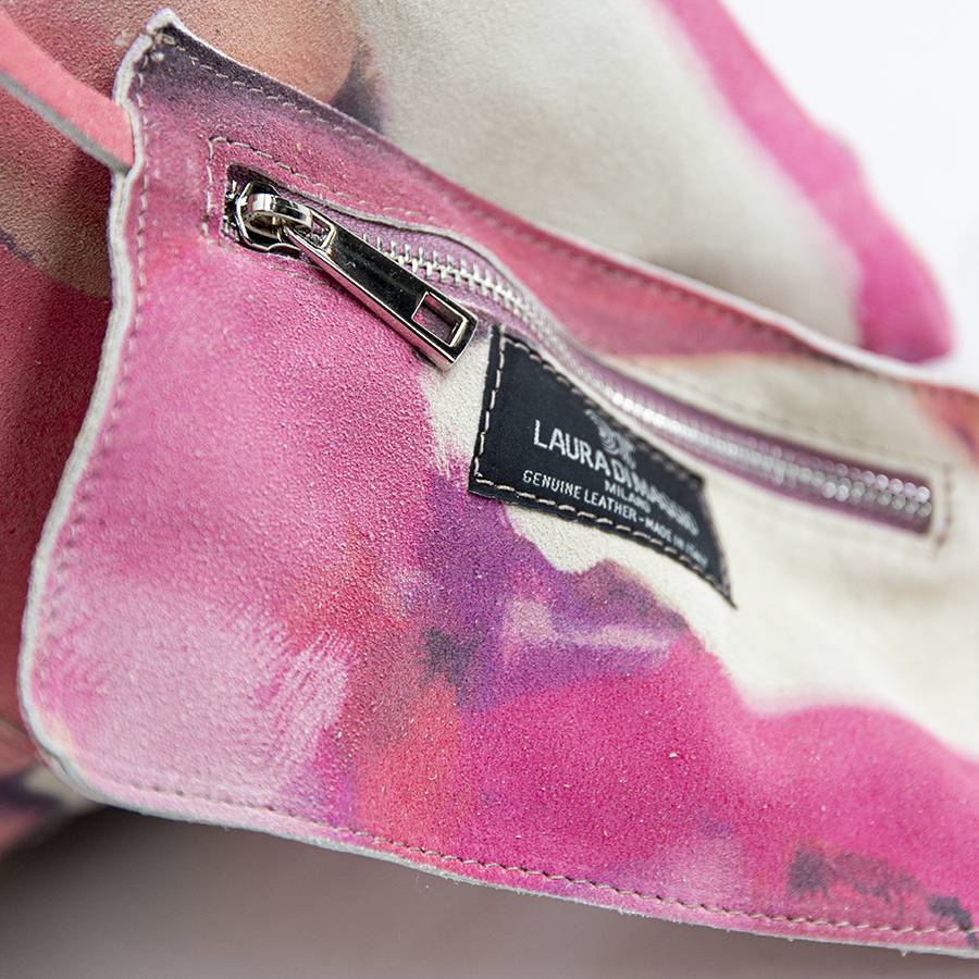 Laura Di Maggio LE SAC – sacca in pelle camoscio multicolor Offerta
