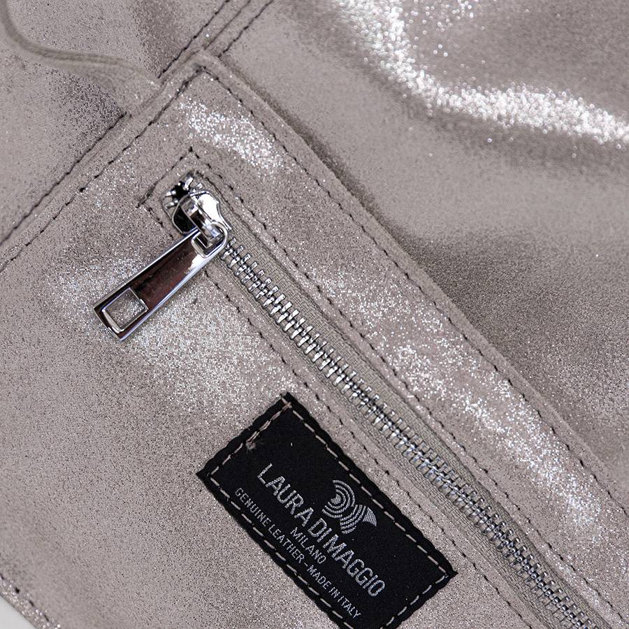 Laura Di Maggio GLIETTER – sacca in pelle glitter rosa Outlet