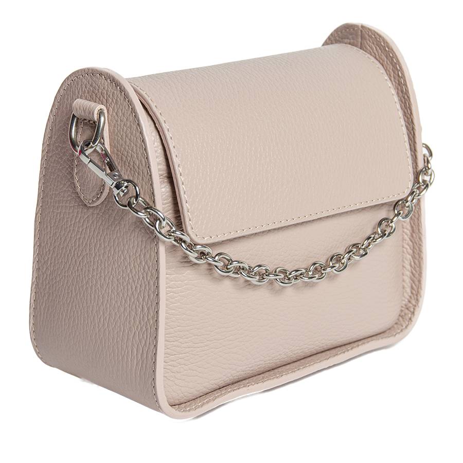 Laura Di Maggio SUZY – borsa a spalla in pelle dollaro rosa cipra In Saldo