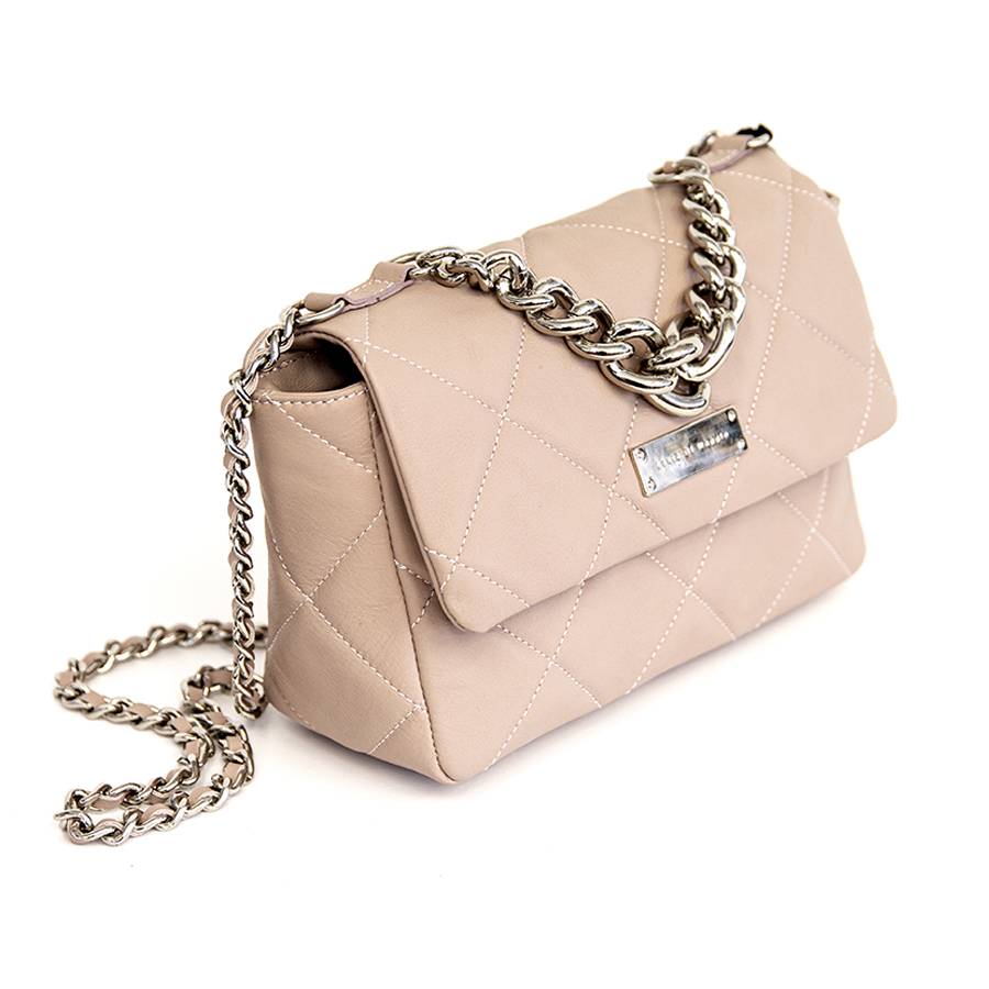 Laura Di Maggio EDITH – borsa trapuntata elegant cipria 2025