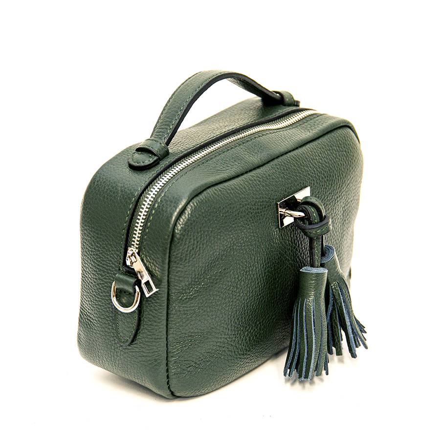 Laura Di Maggio SAIPH – borsa piccola in pelle dollaro verde Soddisfazione Garantita