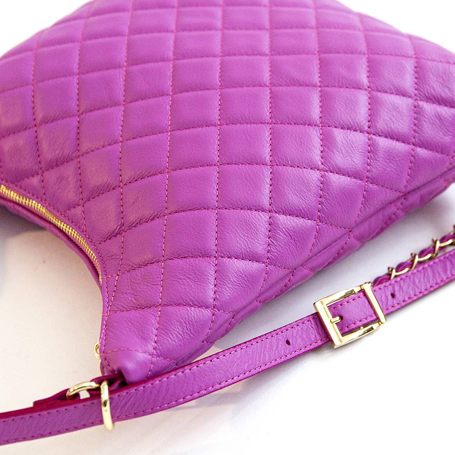 Laura Di Maggio ISABEL – Zaino/borsa in nappa trapuntata fuxia Online