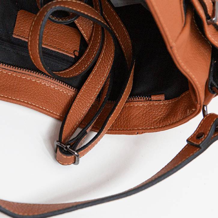 Laura Di Maggio ELYN – Borsa in pelle dollaro arancio Offerta