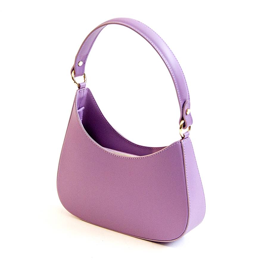 Laura Di Maggio EDI – borsa Hobo in pelle elegant malva Offerta