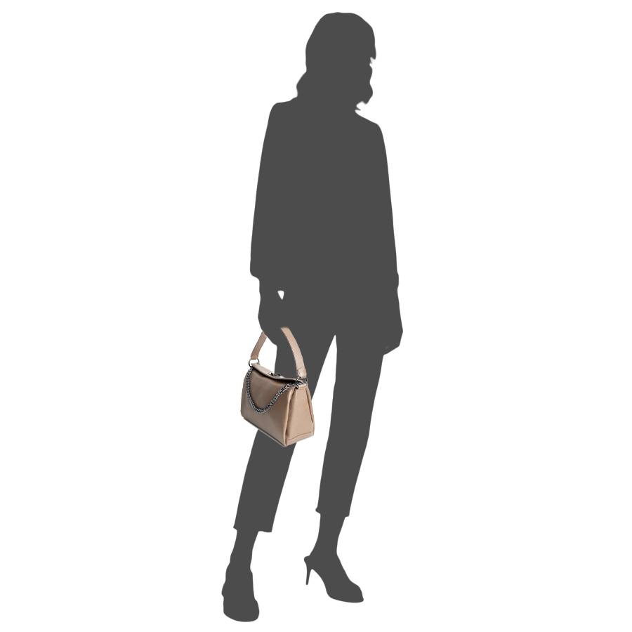 Laura Di Maggio LOLA – borsa in pelle dollaro cioccolato Italia