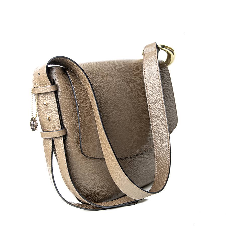 Laura Di Maggio ZELDA – borsa a spalla in pelle taupe Offerte