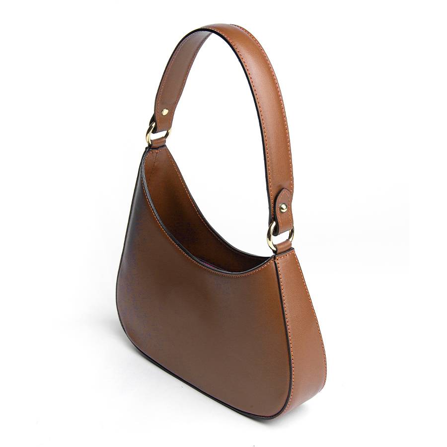 Laura Di Maggio EDI – borsa Hobo in pelle elegant cuoio Italia