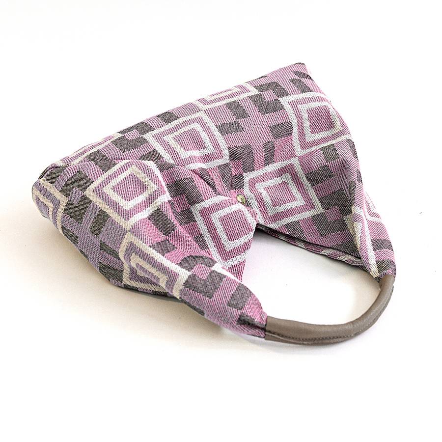 Laura Di Maggio FANTASY SAC – Sacca in tessuto stampato rosa In Linea