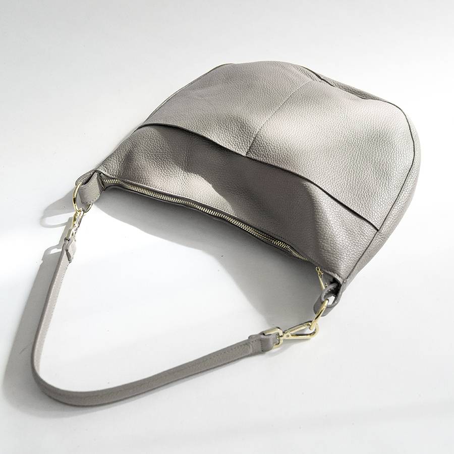 Laura Di Maggio LOREN – Sacca con tasche in pelle latte Vendita