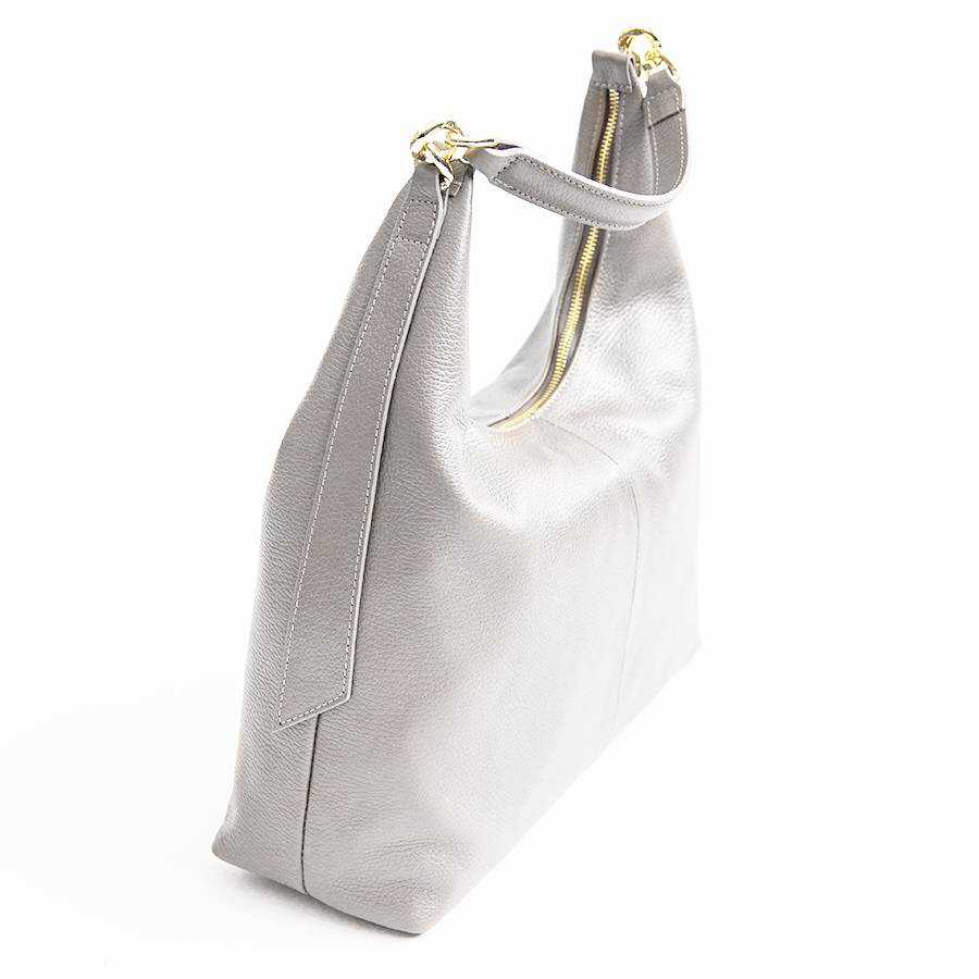 Laura Di Maggio SIDNEY – Sacca in pelle panna Saldi