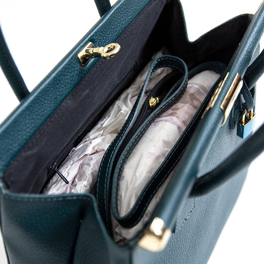 Laura Di Maggio DOCTOR – bauletto in pelle dollaro ottanio Ultimi tre giorni