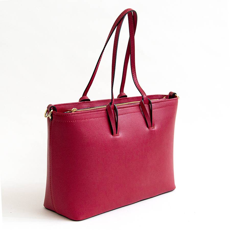 Laura Di Maggio NIKITA – Shopping in pelle saffiano rubino Discount Store per i nuovi prodotti