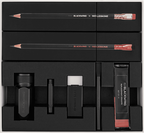 Moleskine Blackwing x MoleskineSet Graphite Lover