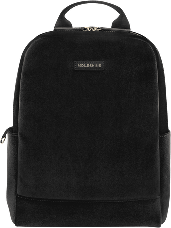 Moleskine Zaino TextileVelluto, Nero